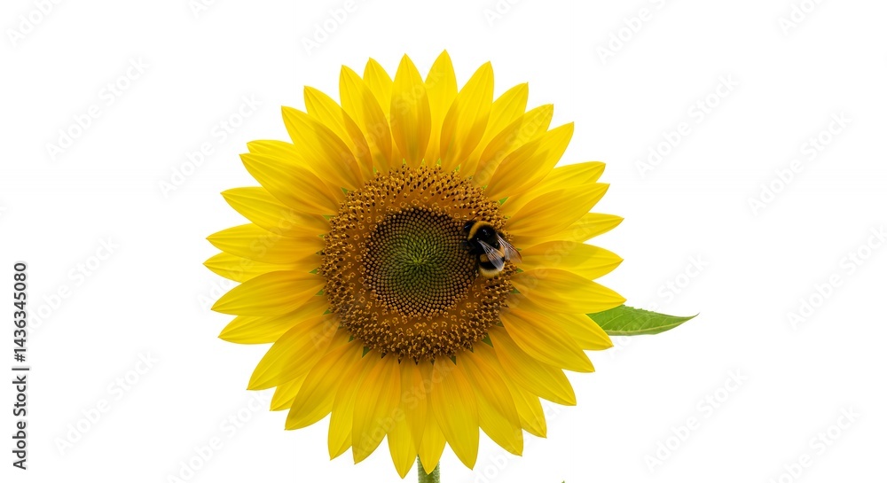 Sunflower with Bee Sunflower with Bee
