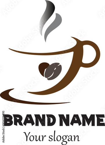 cappuccino Brand Icon, Coffe Icon, Caffe Logo