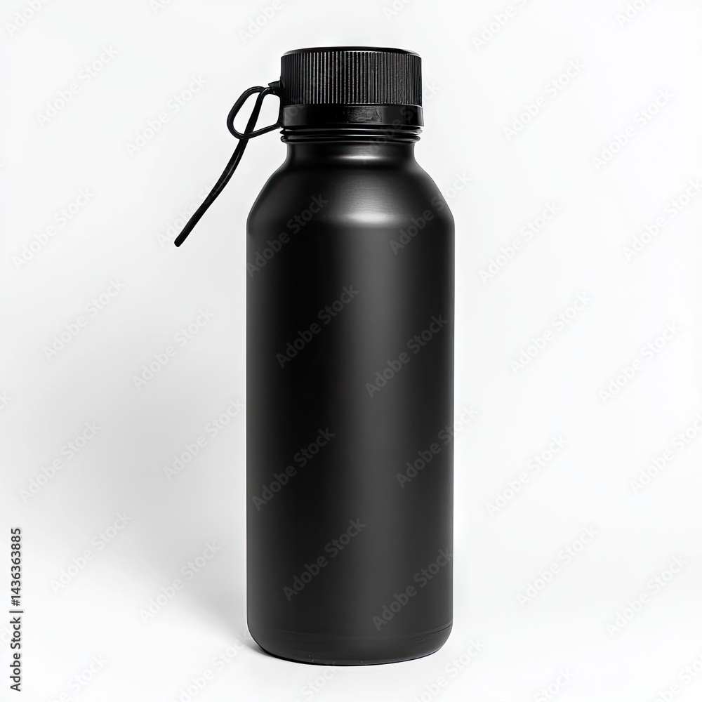 Black insulated water bottle Black insulated water bottle