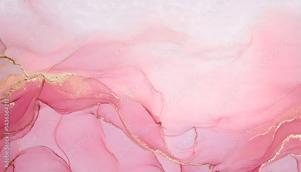 Fototapeta premium Abstract Soft blush watercolor wash background