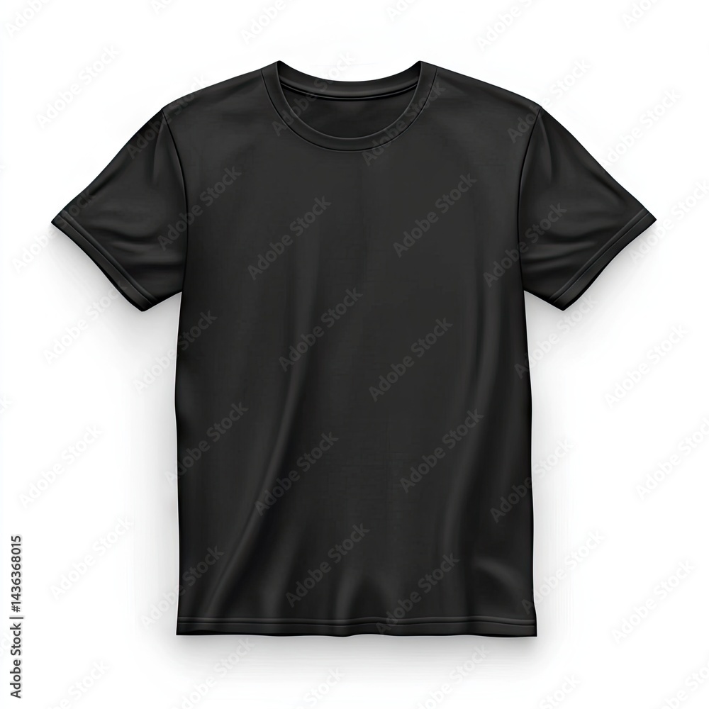 Blank black t-shirt mockup (3) Blank black t-shirt mockup (3)