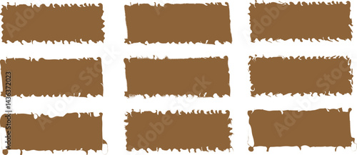 Splashes black brush line set vector abstract grungy straight lines circles textured paint strokes vintage clean accurate round brush strokes patt	