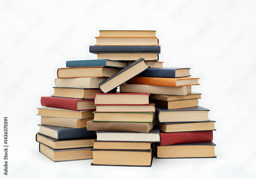 Big Stack of Old Books: Free Stock Photo Big Stack of Old Books: Free Stock Photo