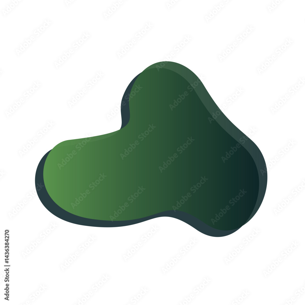 vector illustration of an abstract green background, abstract shape element gradation vector illustration of an abstract green background, abstract shape element gradation