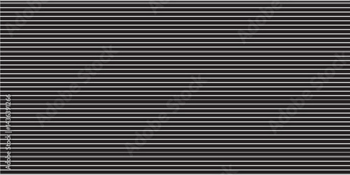 Abstract black and white striped pattern with a metallic texture suggests an industrial steel surface