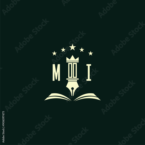 initials design modern legal attorney law firm lawyer advocate consultancy business logo vector