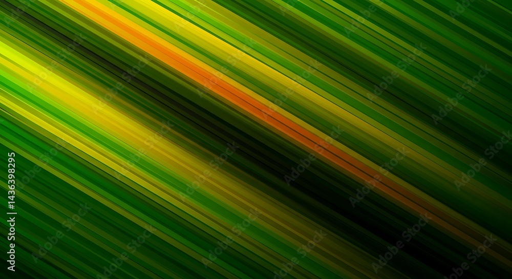 Obraz premium Emerald Velocity AI Generated