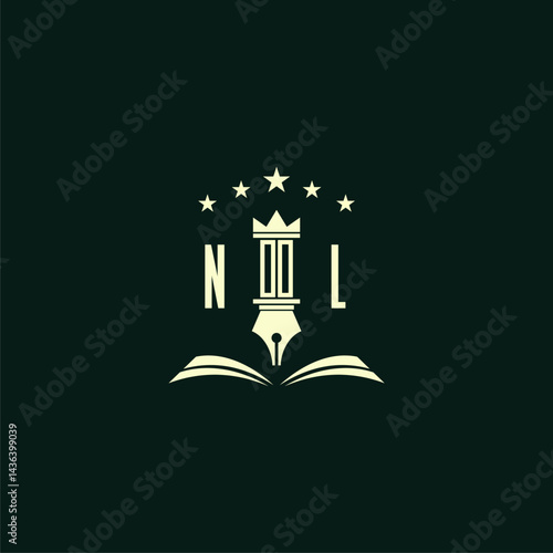 initials design modern legal attorney law firm lawyer advocate consultancy business logo vector