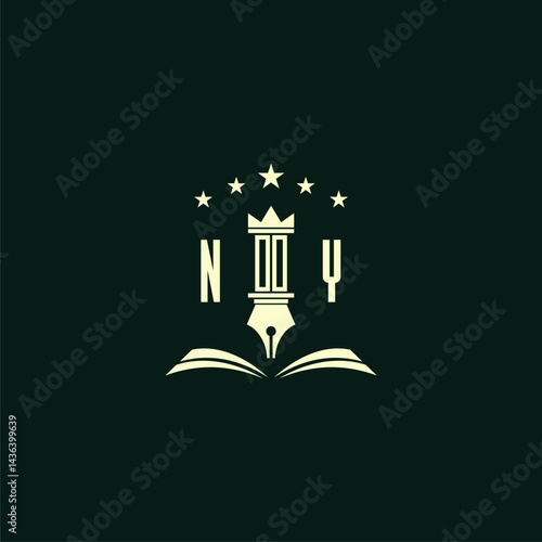 initials design modern legal attorney law firm lawyer advocate consultancy business logo vector