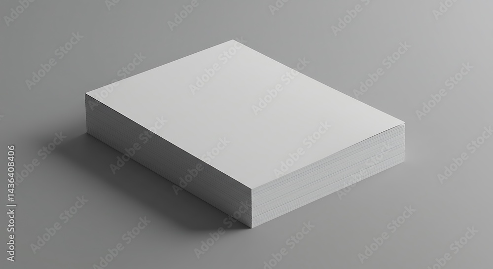 Quietude in Paper Stacks AI Generated Quietude in Paper Stacks AI Generated