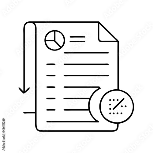 prescription refill icon, prescription refill line art - simple line art of prescription refill, perfect for prescription refill logos and icons