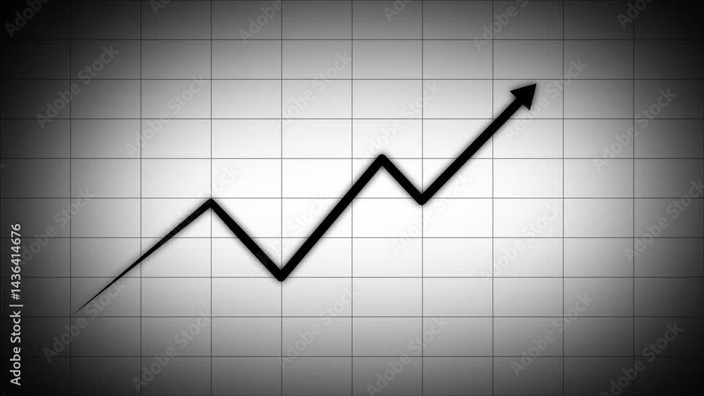 Stock exchange and trading arrows up and down with green and red colors, smooth trading animation without any background Stock exchange and trading arrows up and down with green and red colors, smooth trading animation without any background