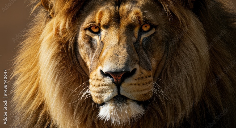 Naklejka premium Close-up of a Red Fox Face