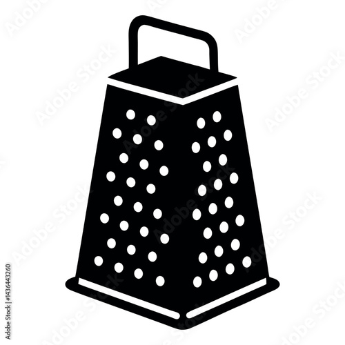grater isolated on white background