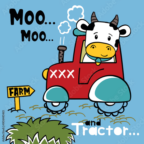 Lovely animal being mischievously funny for kids’ entertainment