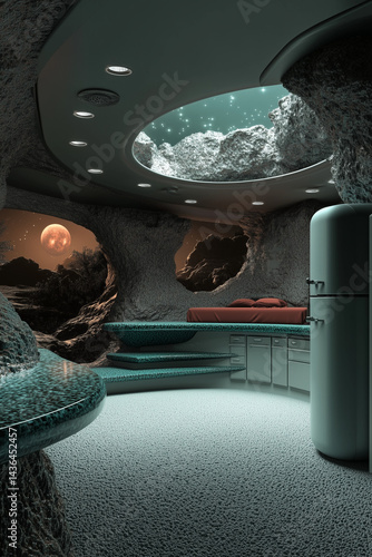 Obraz na płótnie Alien planet w salonie