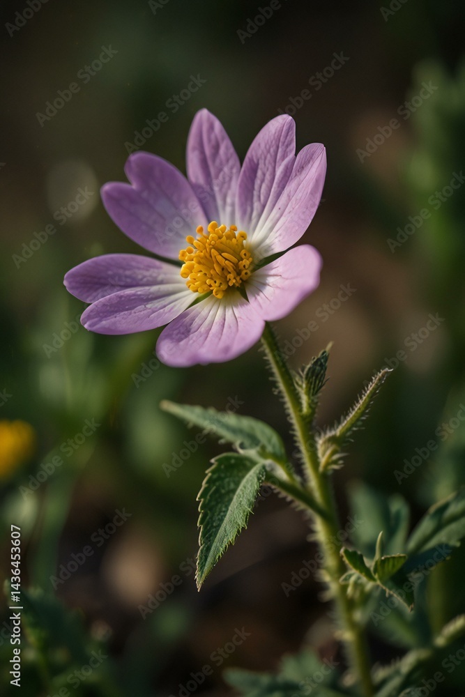 Obraz premium pink flower in the garden