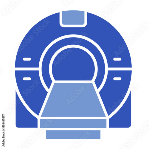 Mri Scanner  Icon Element For Design	