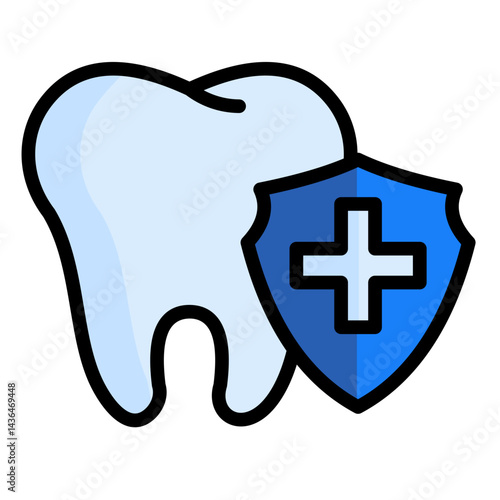 Tooth Care  Icon Element For Design	