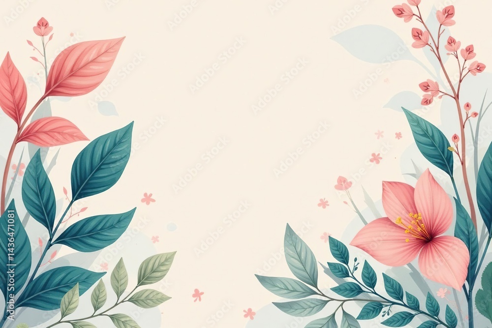 Subtle nature inspired seamless texture, calming pastel hues , spring, texture, tranquil Subtle nature inspired seamless texture, calming pastel hues , spring, texture, tranquil