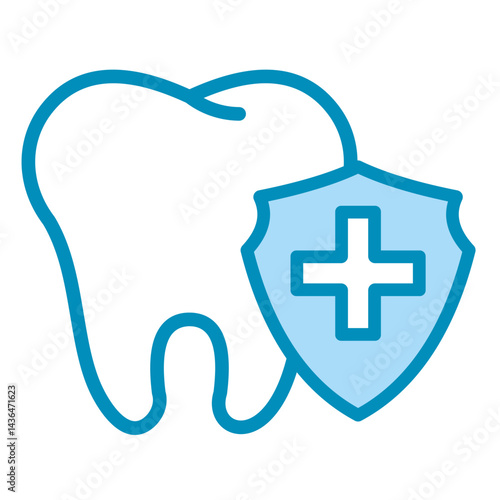Tooth Care  Icon Element For Design	