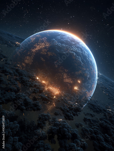 Alien planet
