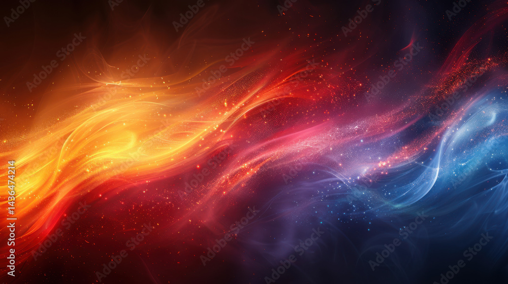 Black background with colored light in the lower right corner. Black background with colored light in the lower right corner.
