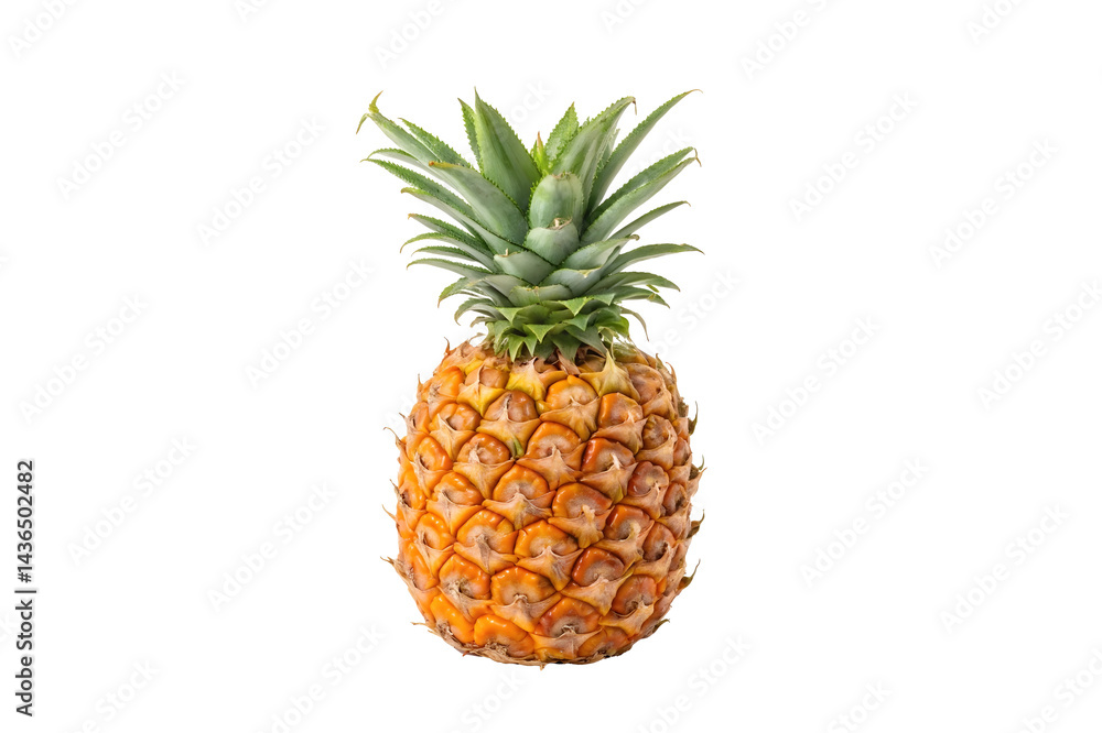 pineapple isolated on white background pineapple isolated on white background