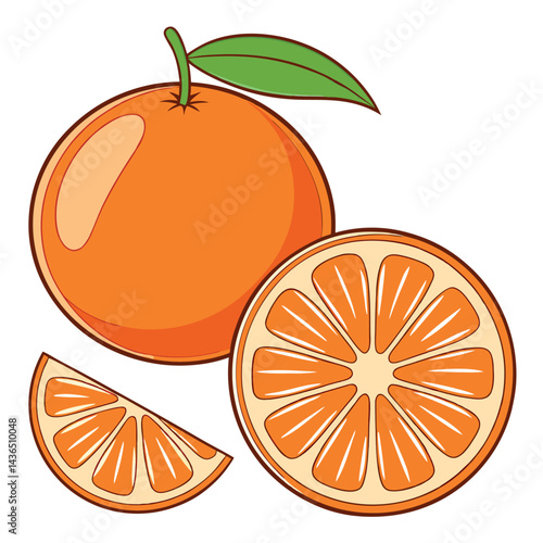 Fresh Orange Slice