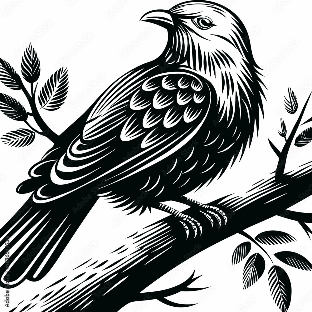 Obraz premium bird logo design vector