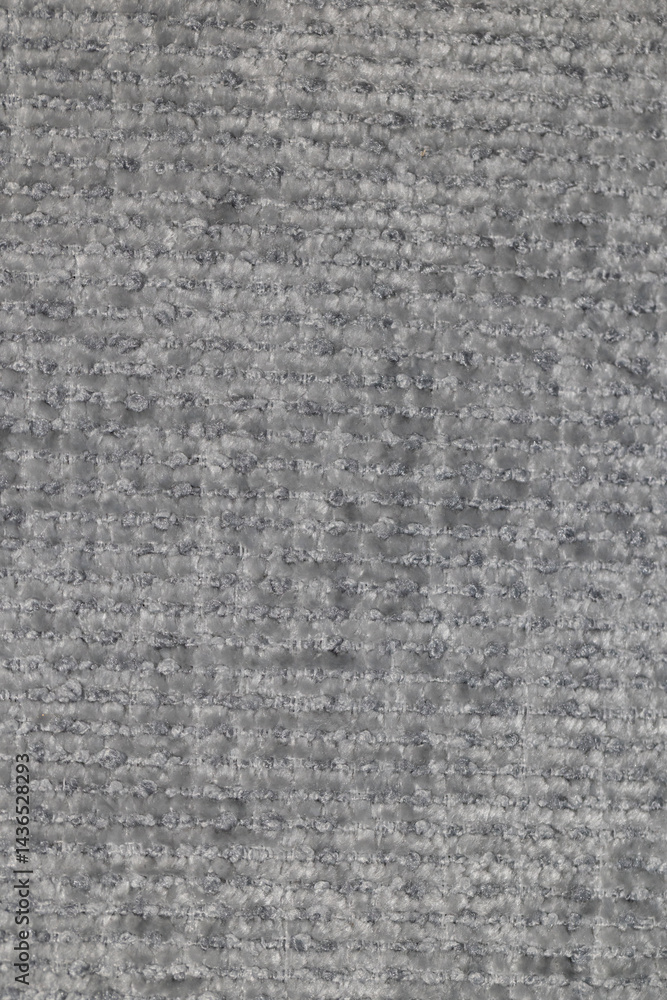 Fototapeta premium Closeup of gray textured fabric for design