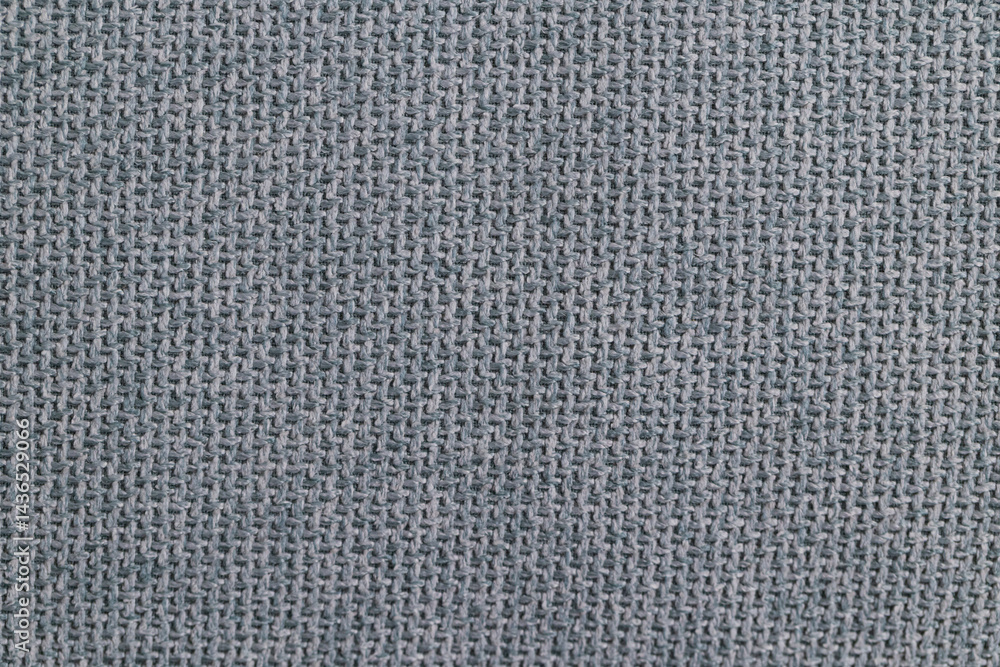 Closeup of gray textured fabric for design
