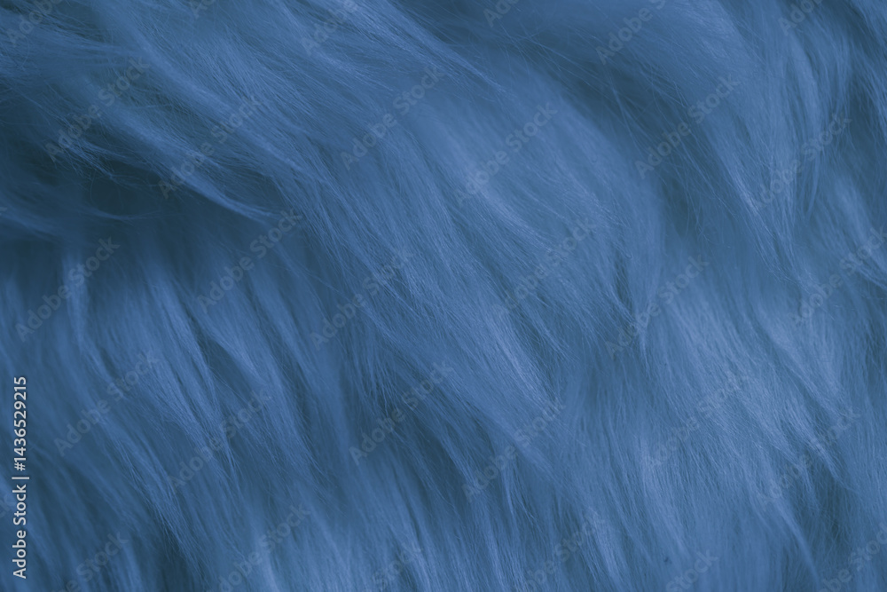 blue fluffy cloth textured background