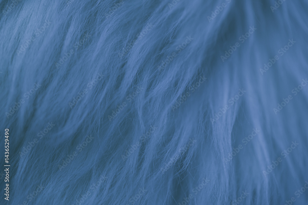 blue fluffy cloth textured background