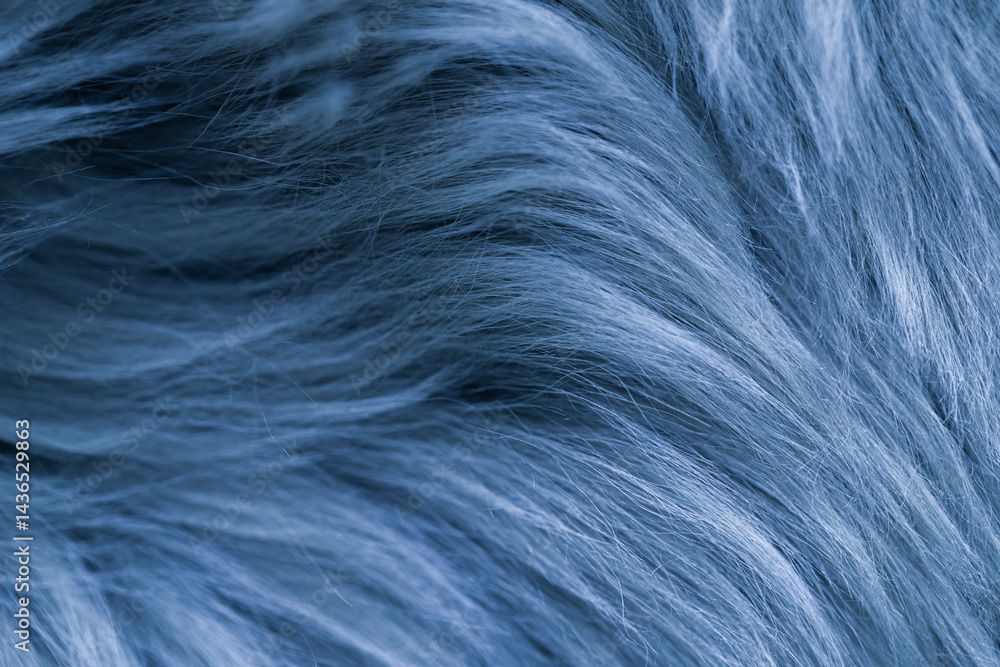blue fluffy cloth textured background