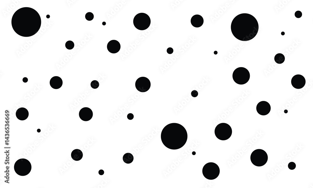 Random dots, circles. Dotted, speckles pattern. Pointillist, pointillism background. Stipple, stippling texture. Vector isolated on white background. Random dots, circles. Dotted, speckles pattern. Pointillist, pointillism background. Stipple, stippling texture. Vector isolated on white background.