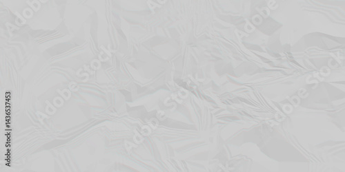 Abstract white crumble paper texture. White Wrinkled Fabric Texture Background
