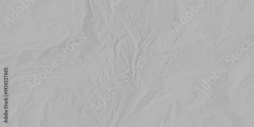 Abstract white crumble paper texture. White Wrinkled Fabric Texture Background
