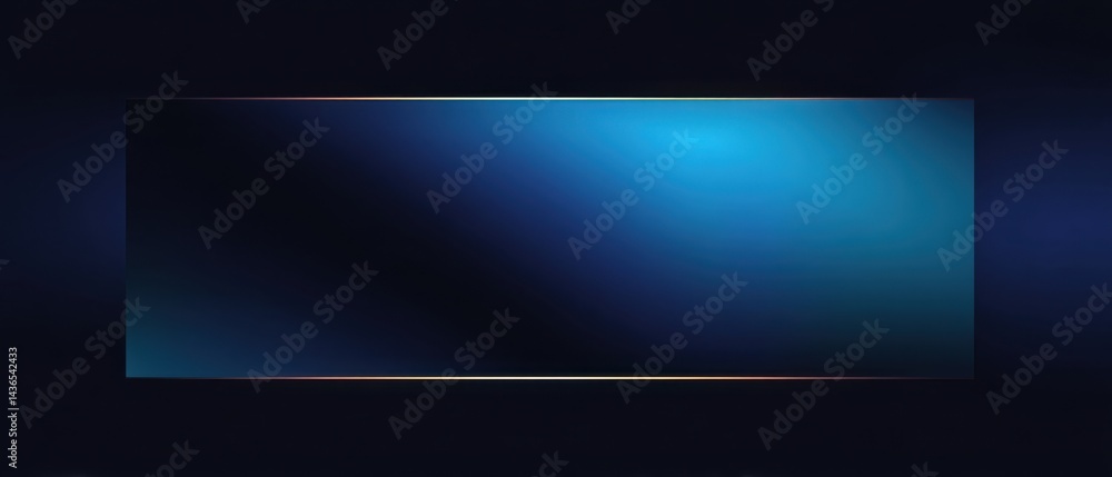 Elegant dark blue gradient background with golden frame, perfect for modern design and luxury presentation Concept of sophistication, technology, and minimalism Elegant dark blue gradient background with golden frame, perfect for modern design and luxury presentation Concept of sophistication, technology, and minimalism