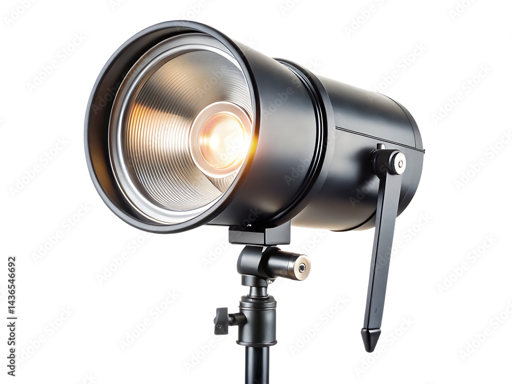 glowing studio strobe lights isolated on white background PNG glowing studio strobe lights isolated on white background PNG