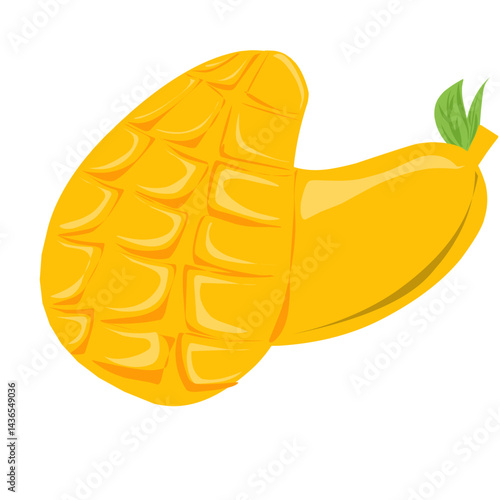design vector doodle art illustration of fruty nature and healty food