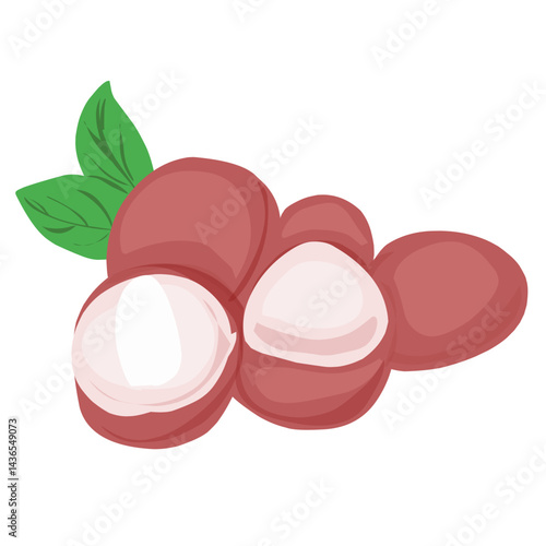 design vector doodle art illustration of fruty nature and healty food
