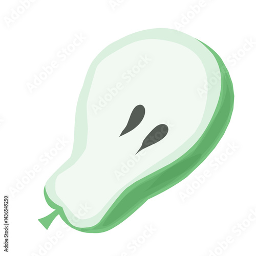 design vector doodle art illustration of fruty nature and healty food