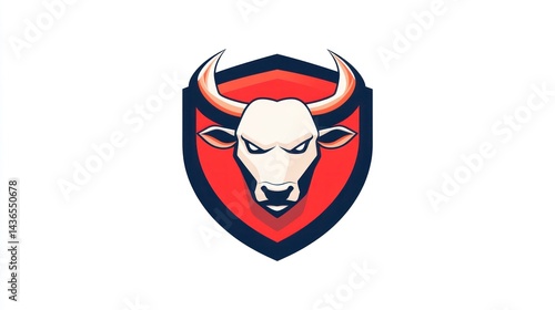 Bull Mascot Shield Graphic Free Download Bull Mascot Shield Graphic - GFXLoad