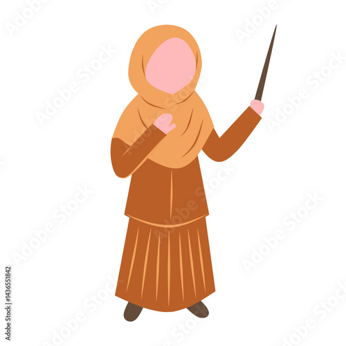 teacher doing teaching