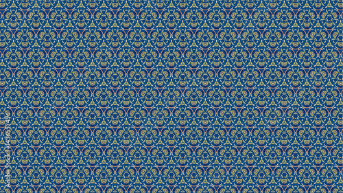 Seamless and geometric modern pattern design vector for home decor.