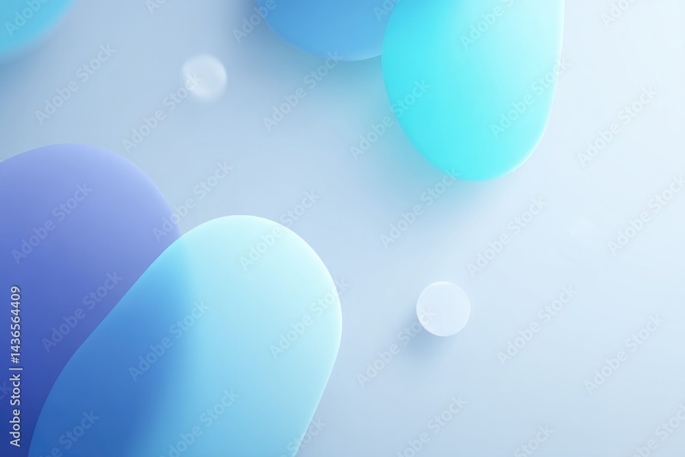 minimalist clean image featuring various fluid shapes in different styles with ample copy space in background minimalist clean image featuring various fluid shapes in different styles with ample copy space in background