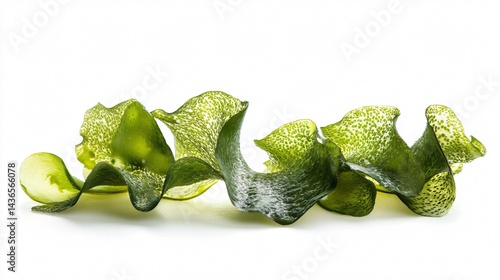 Isolated Laminaria Spirulina Fucus Litotamnia Se Image with 40 Keywords