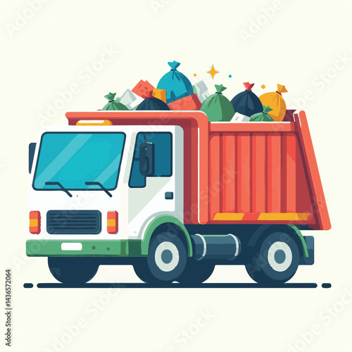 recycling, truck, trash, waste, service, garbage, vehicle, recycle, rubbish, transportation, collection, environment, transport, junk, clean, container, dump, garbage truck, disposal, bin, car, city, 