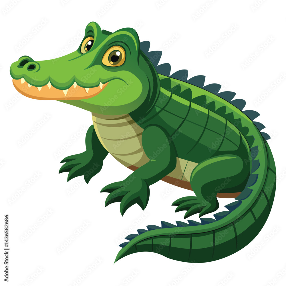 Fototapeta premium Alligator Vector